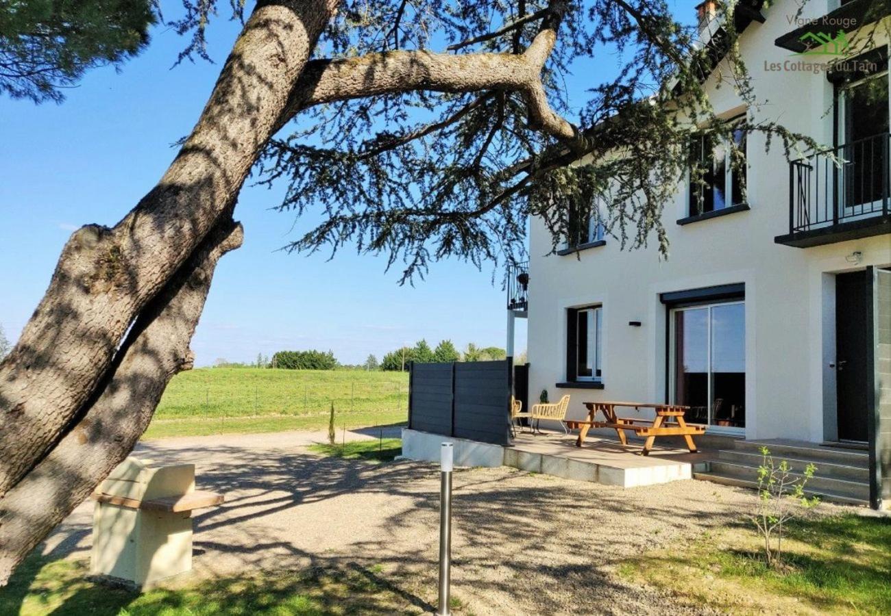 Le Cottage Nature Vigne Rouge Sauna Gaillac Entre Albi-Toulouse & Les Cottages Du Tarn Brens  Екстериор снимка