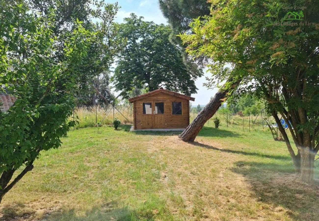 Le Cottage Nature Vigne Rouge Sauna Gaillac Entre Albi-Toulouse & Les Cottages Du Tarn Brens  Екстериор снимка
