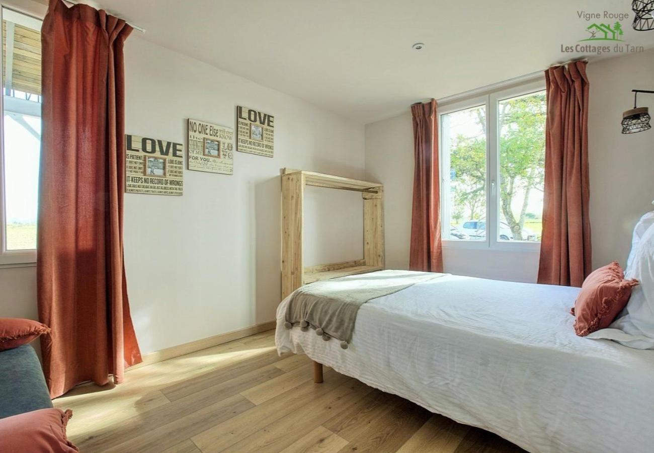 Le Cottage Nature Vigne Rouge Sauna Gaillac Entre Albi-Toulouse & Les Cottages Du Tarn Brens  Екстериор снимка